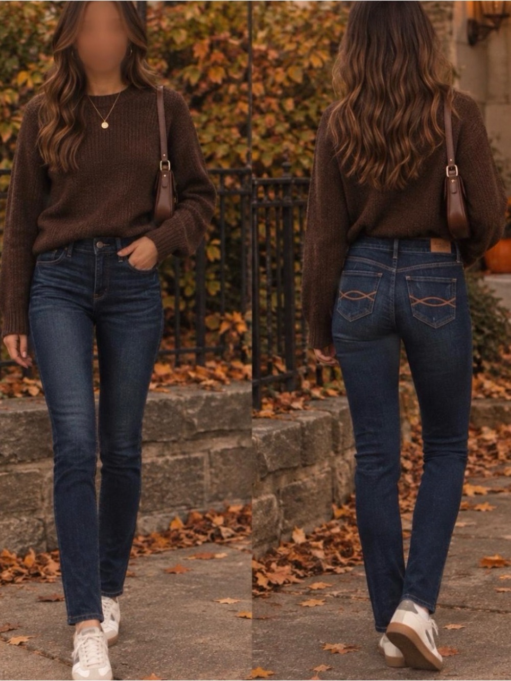Abercrombie & Fitch Dark Blue The A&F Skinny Jeans